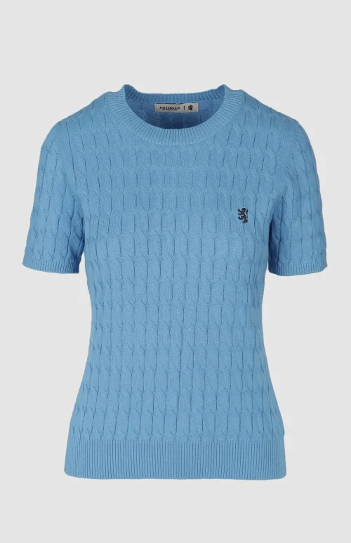 The Faye Cashmere Blend Knit Top