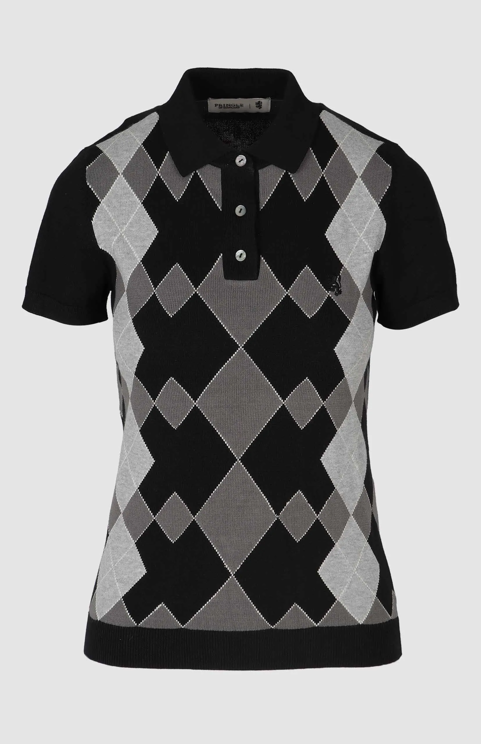 Vuyo Argyle Knit Top
