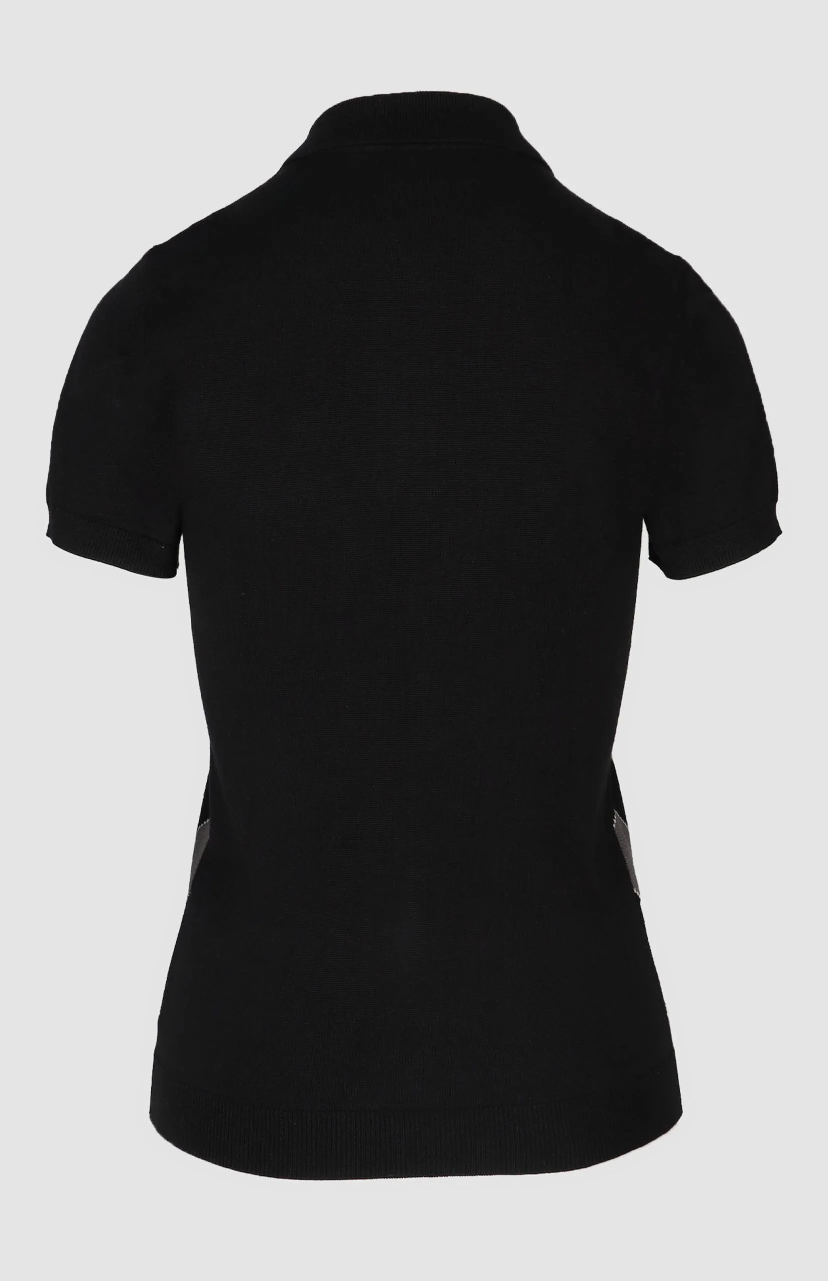 Vuyo Argyle Knit Top - Image 2