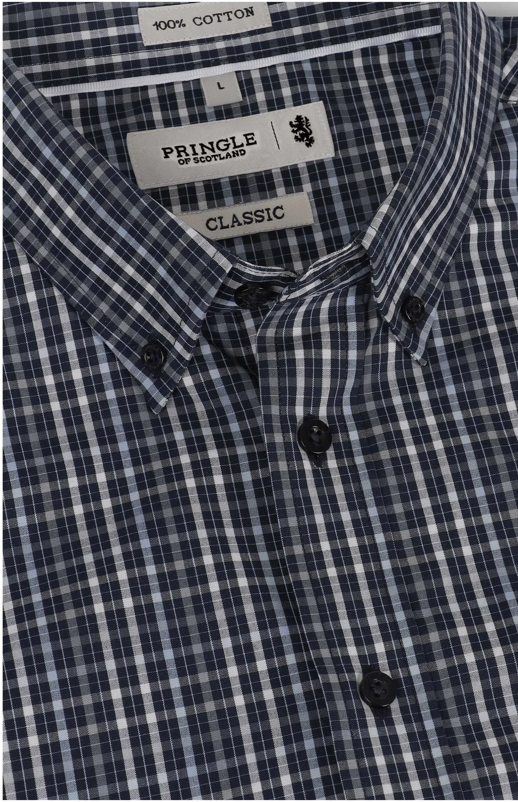 Xavier Check Classic LS Shirt - Image 3