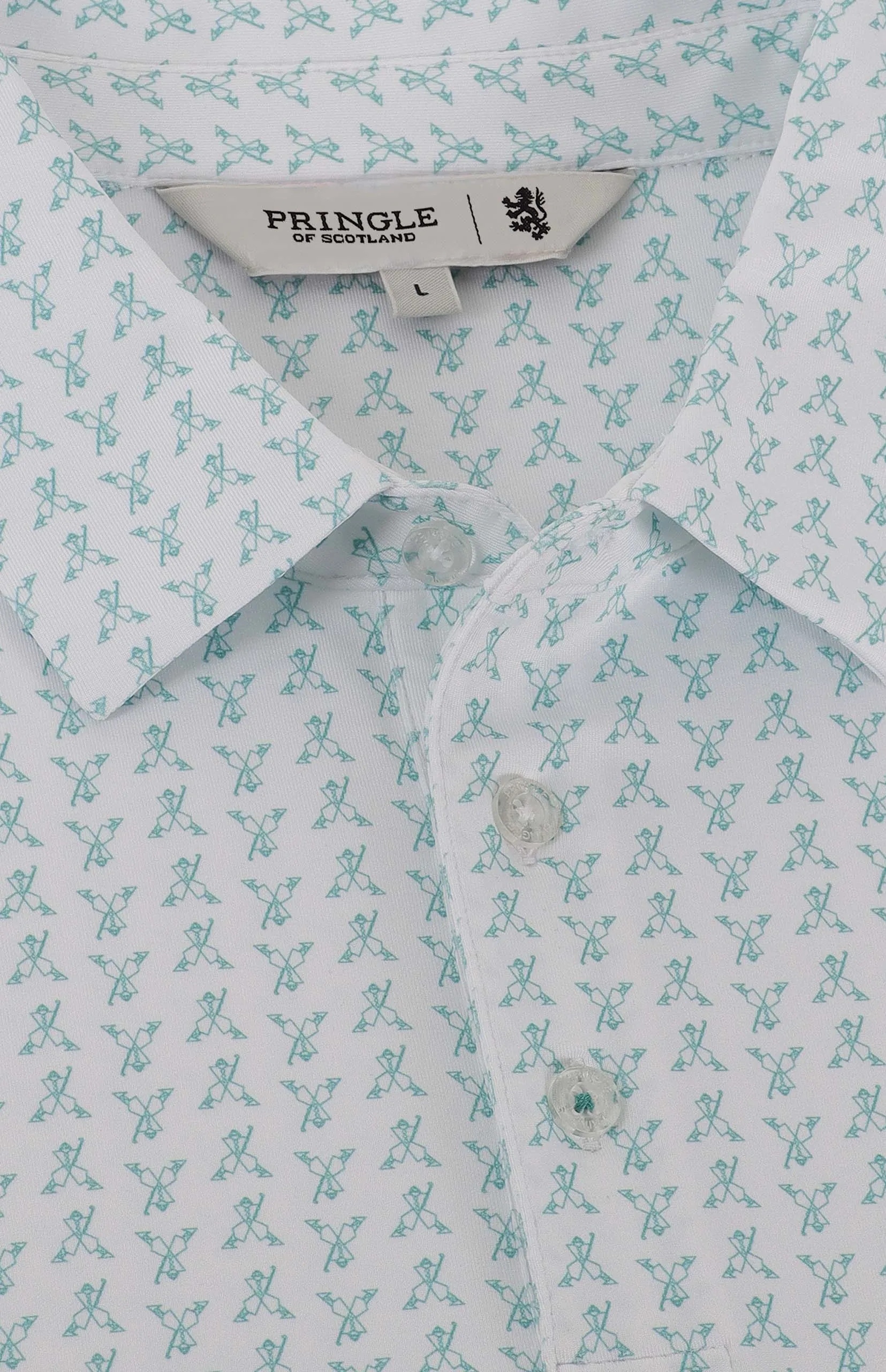 George Printed Performance Golfer - Image 3