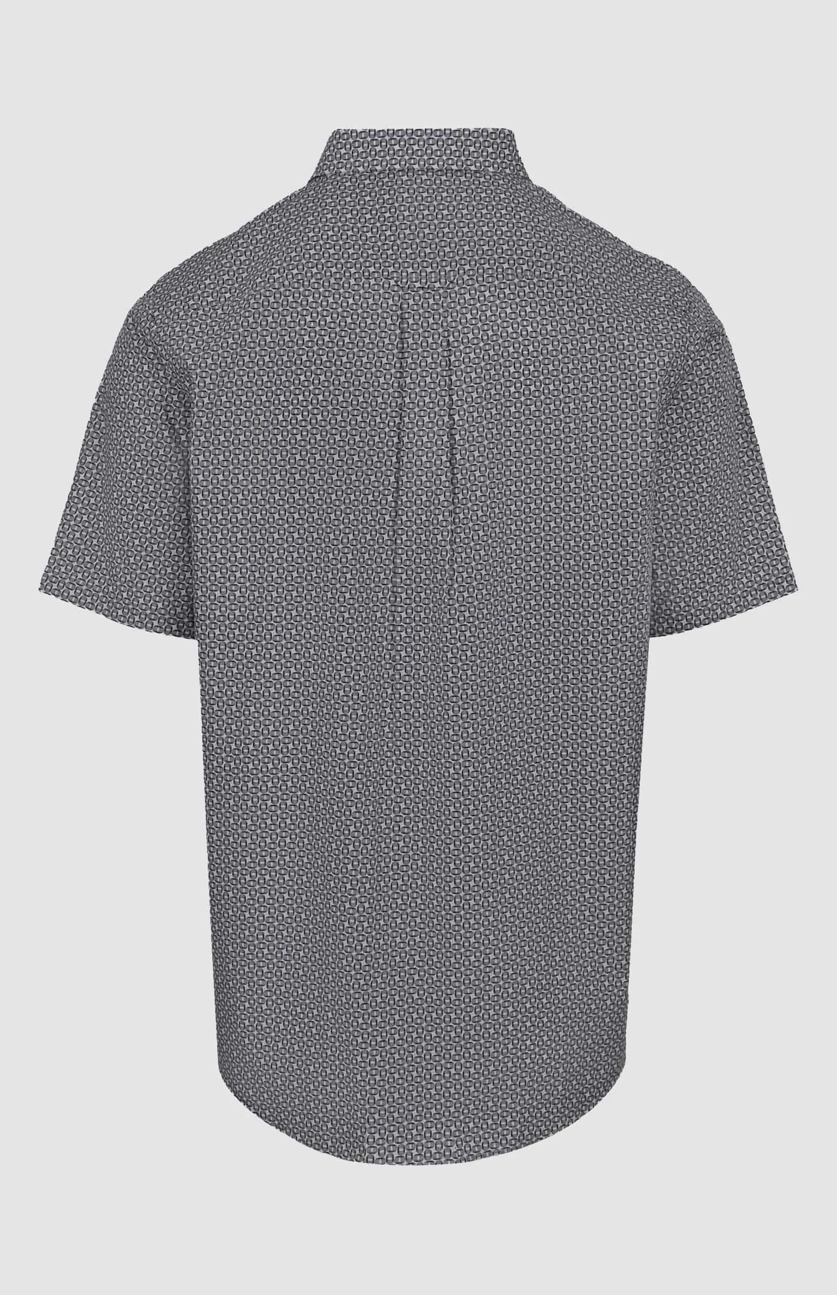 Robert Printed Classic SS Shirt - Image 2