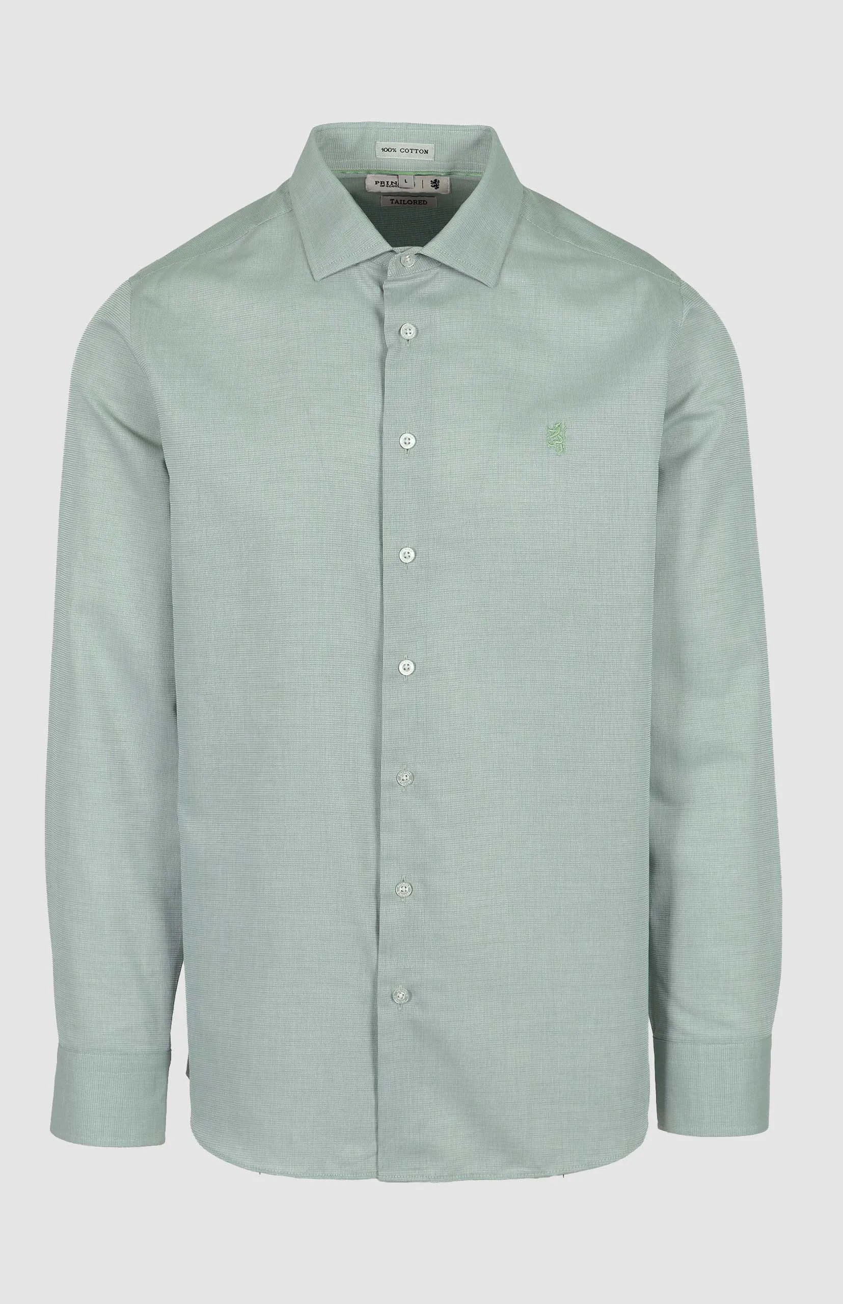 Nathan Textured Tailored LS Shirt