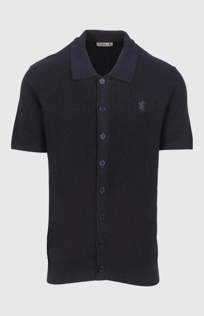 Errol Button Through Knitted Golfer