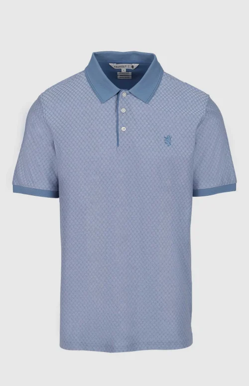 Toby Jacquard Mercerised Golfer