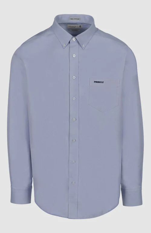 Alexander Textured Easy Care Long Sleeve Classic Shirt