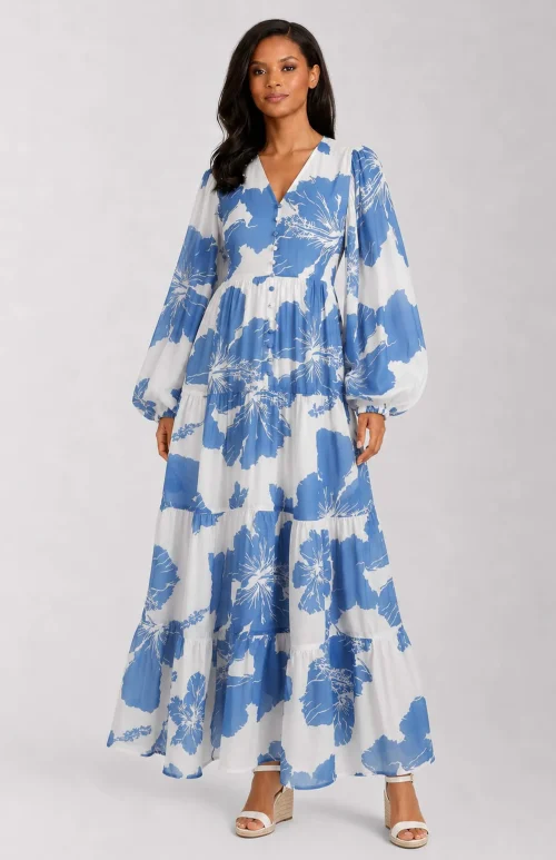 Rosetta Maxi Floral Dress