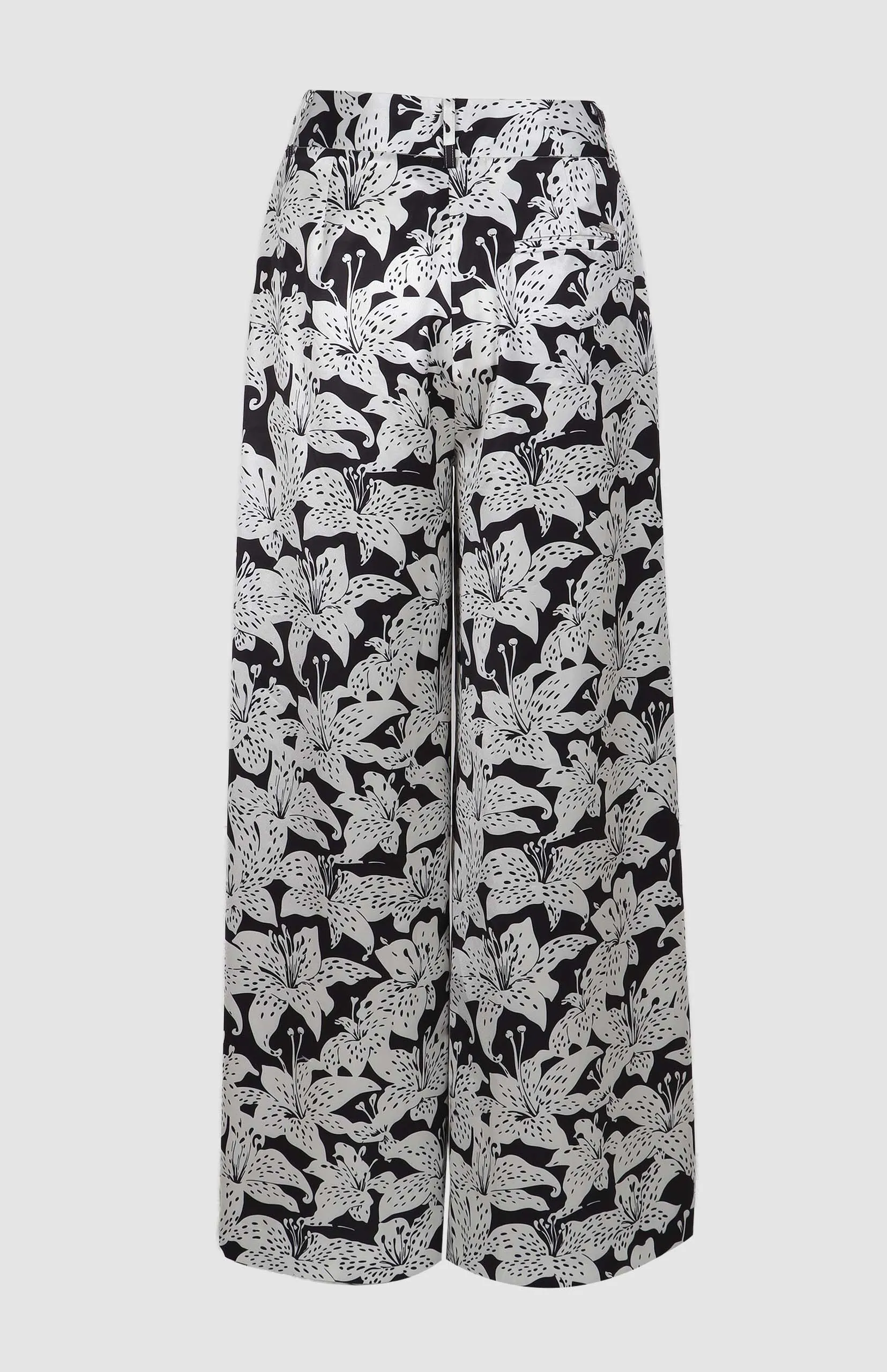 Lia Floral Wide Leg Pants - Image 2