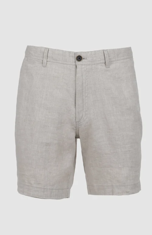 Brent Linen Thigh Chino Short