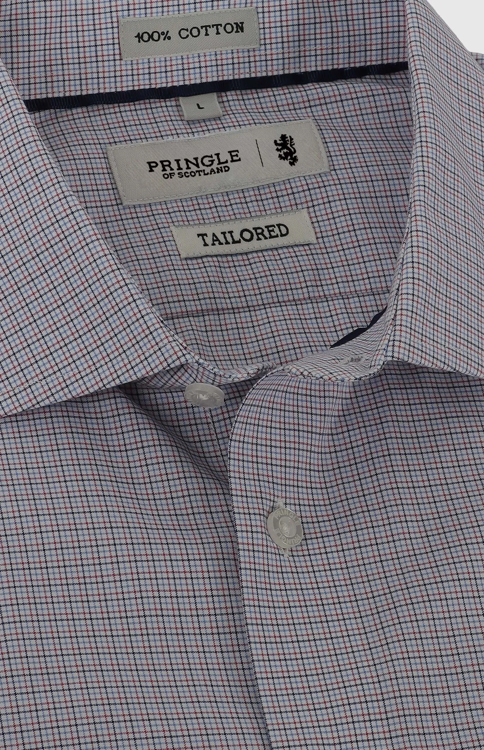 Merrick Anti-Wrinkle LS Tailored Shirt - Image 3