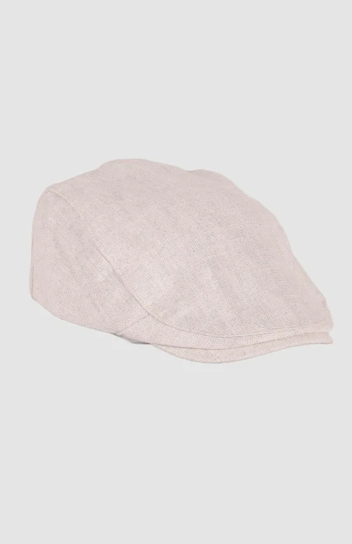 Nico Linen Blend Newsboy Cap