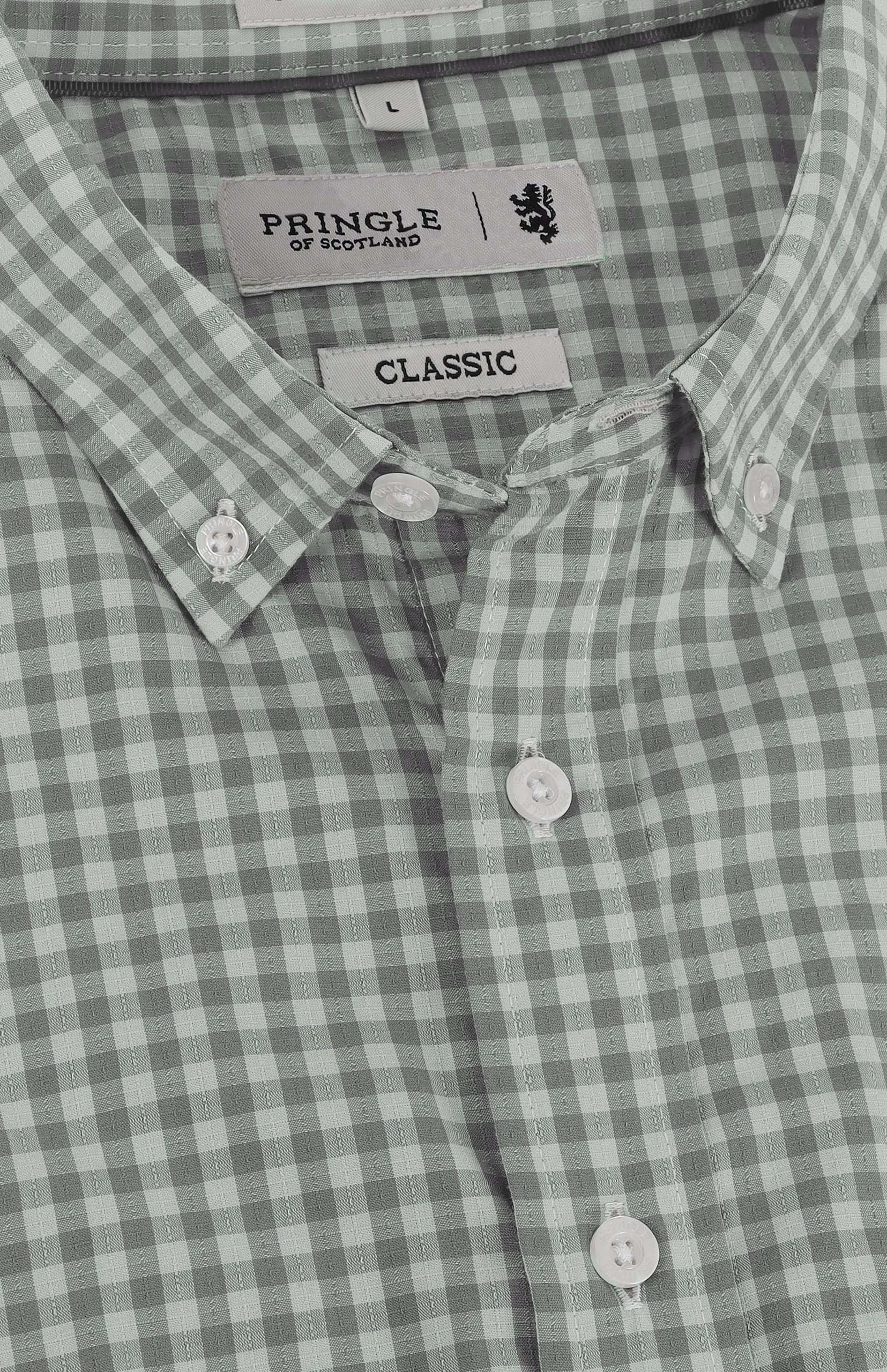 Bryan Gingham Short Sleeve Classic Shirt - Image 3