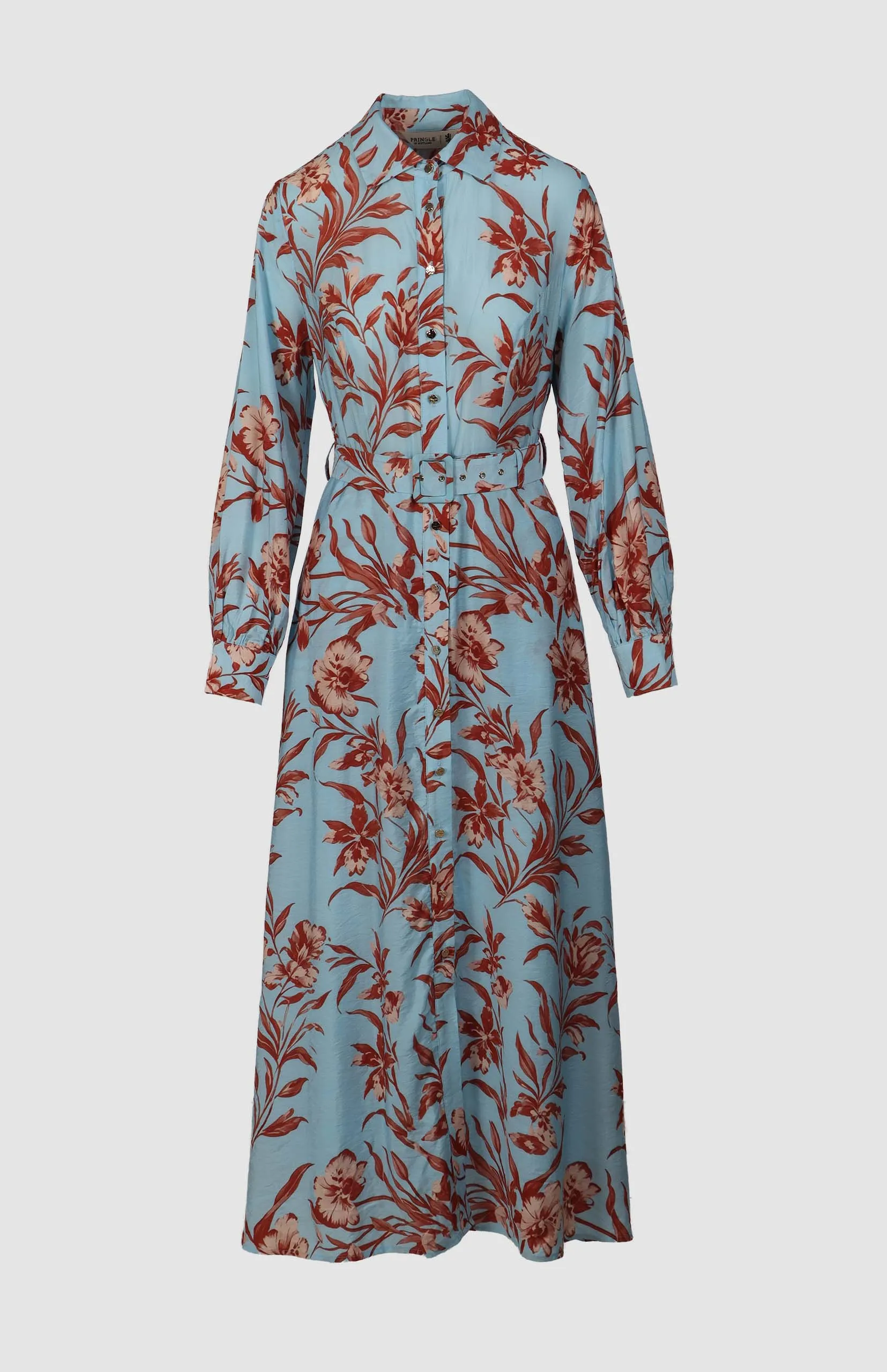 Heather Floral Shirt Dress - Image 2