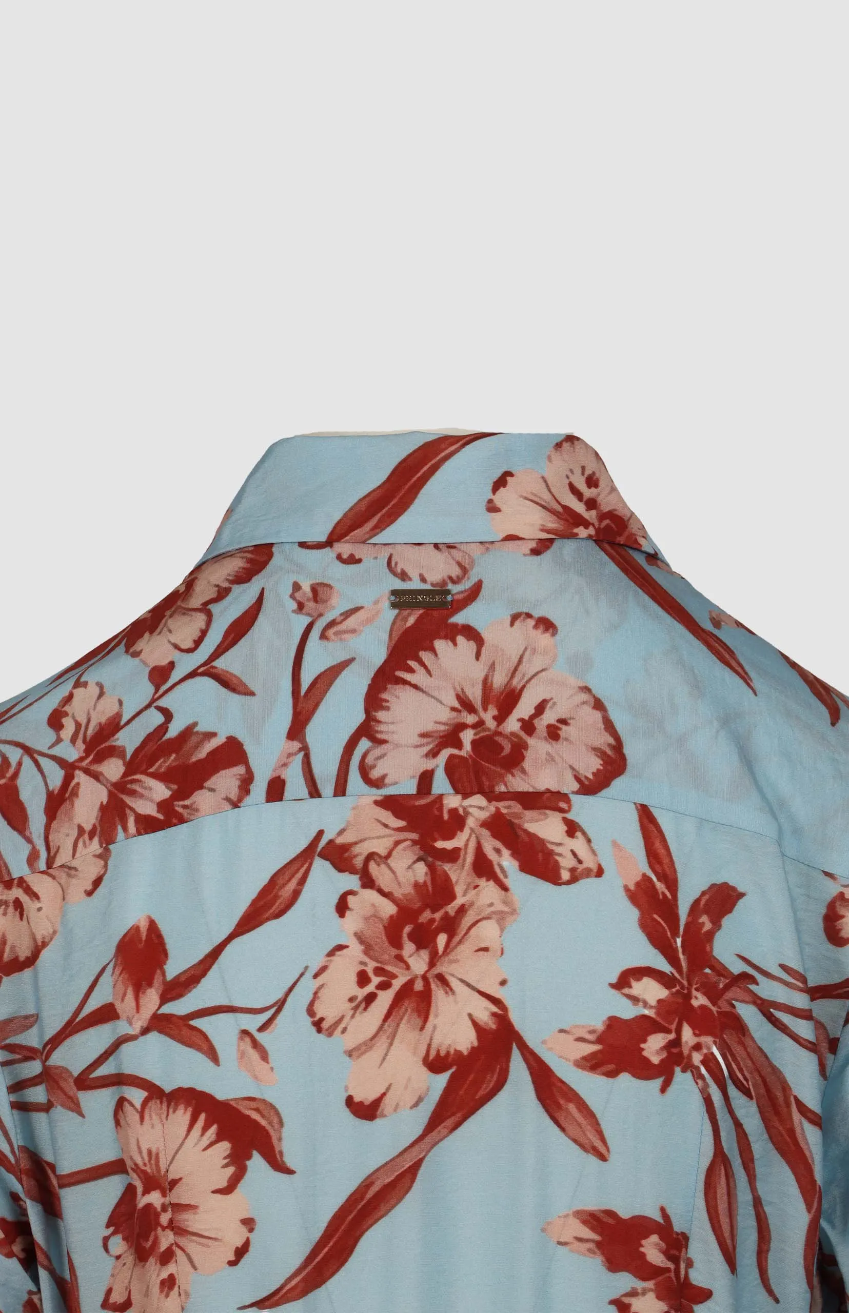 Heather Floral Shirt Dress - Image 4