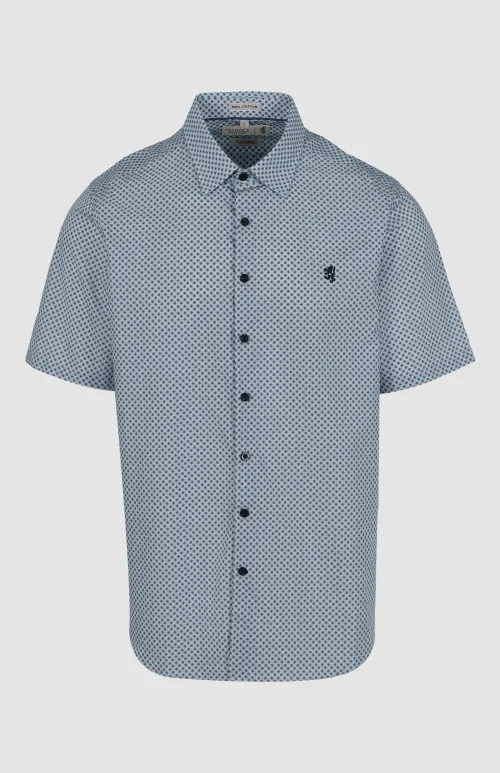 Steven Printed Tailored SS Shirt
