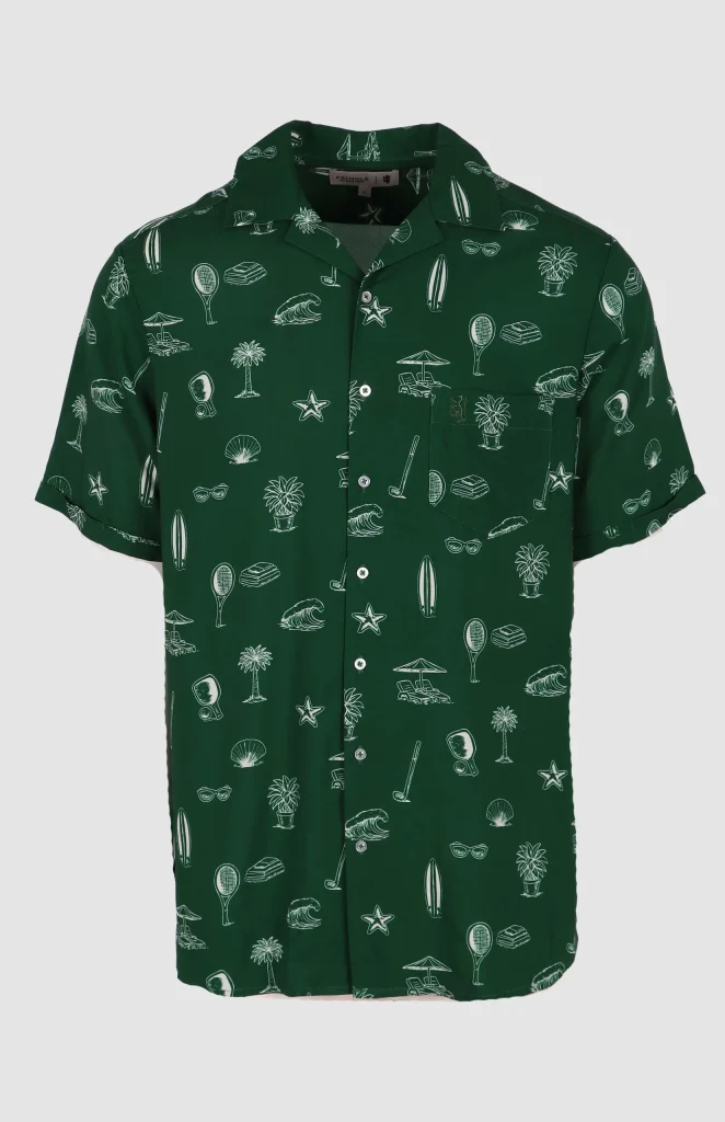 Waldorf Resort Tailored Short Sleeve Shirt