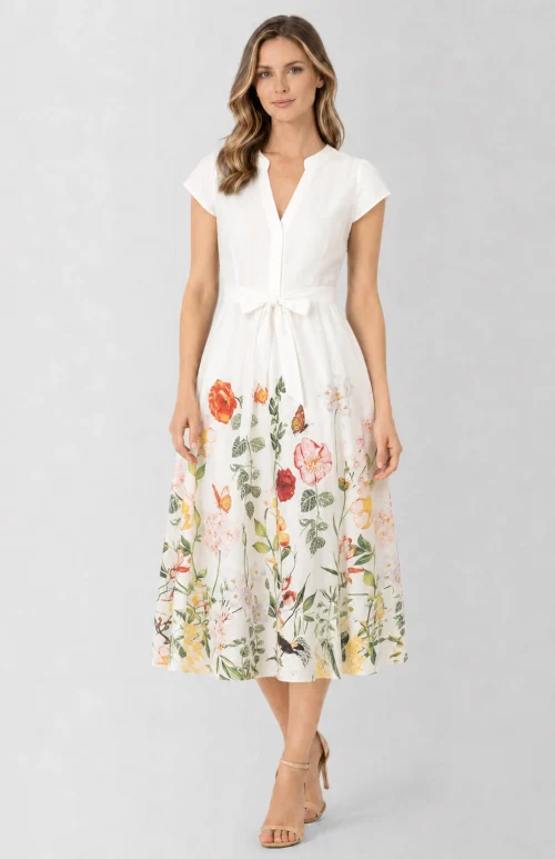 Mia Floral Shirt Dress